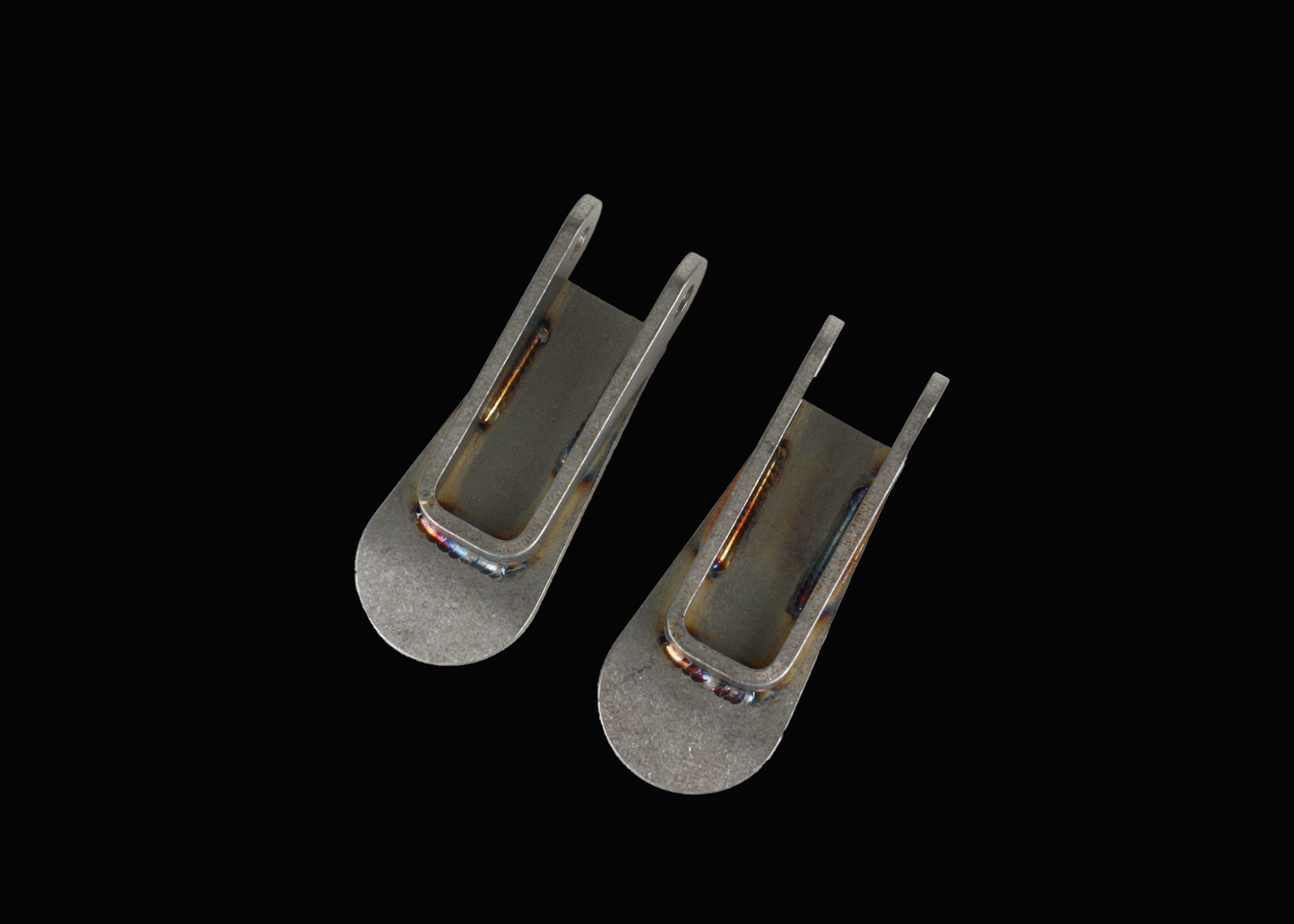 Prism Supply Co. Mini Spoon Footpegs - Stainless Steel