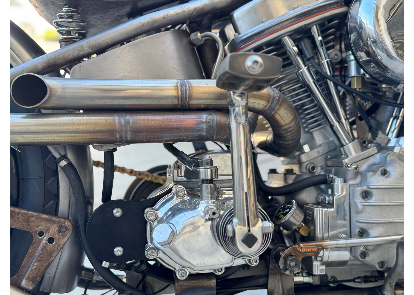 LHC Slick Oil Filter Mounting Bracket