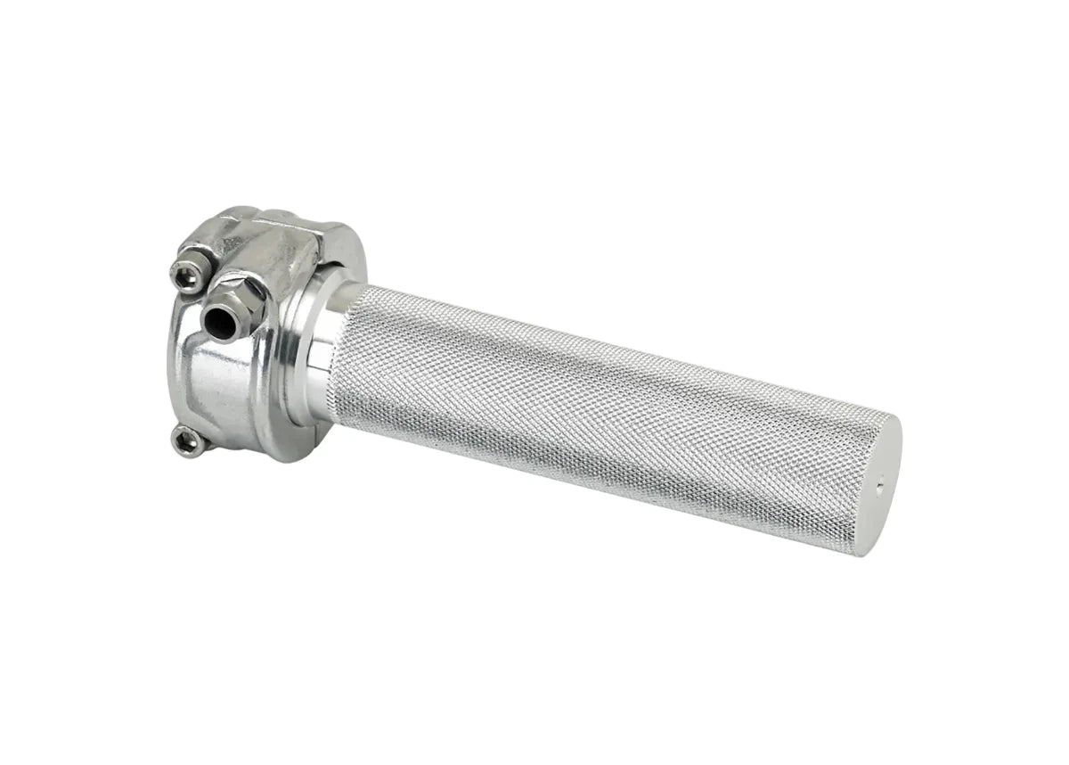 Biltwell Whiskey Throttle - 1” Single Cable - Polished