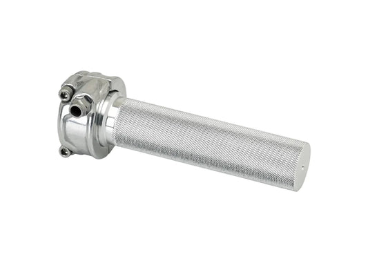 Biltwell Whiskey Throttle - 1” Single Cable - Polished