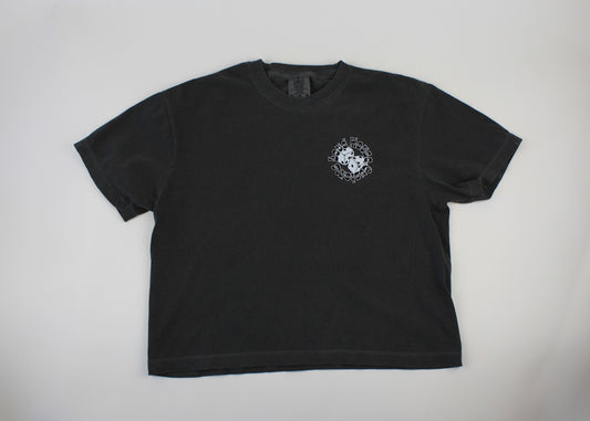 LHC Chance Women's Crop Tee - Faded Black