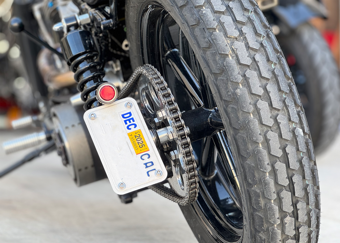 LHC Phantom I License Plate and Tail Light Side Mount