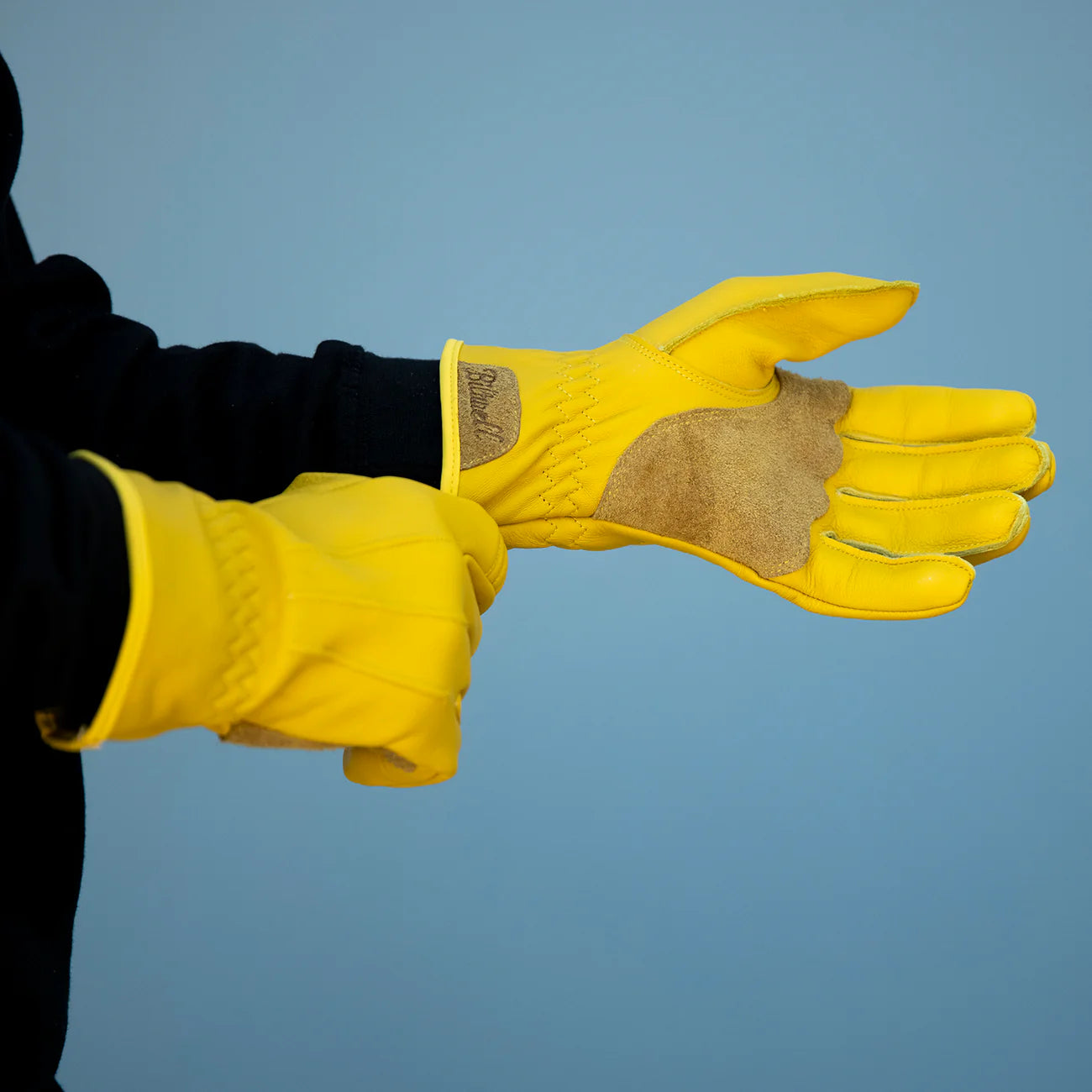 Biltwell Work Gloves - Gold